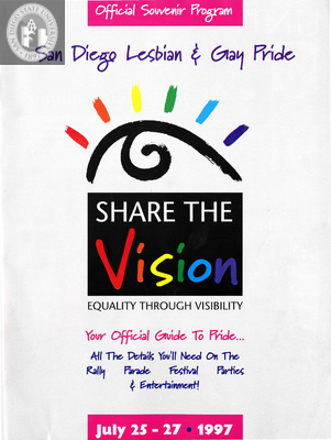 "Official Souvenir Program: Share the Vision, Equality through Visibility," 1997