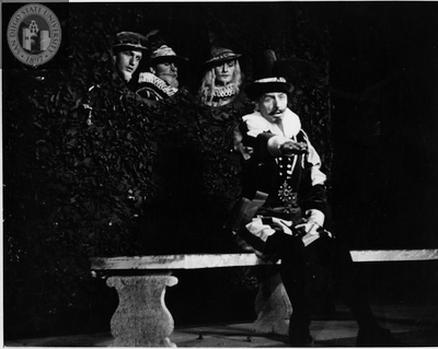 Four Unidentified Actors in Twelfth Night, 1949
