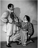 John Clark and Ann Deering in Twelfth Night, 1949