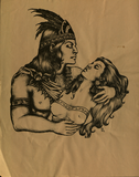 Meso-American man and woman