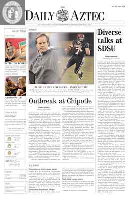The Daily Aztec: Monday 04/28/2008
