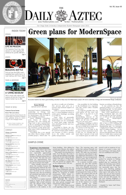 The Daily Aztec: Tuesday 11/24/2009