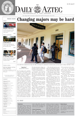 The Daily Aztec: Tuesday 02/02/2010