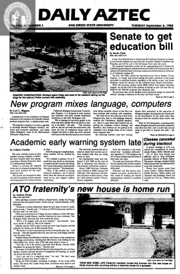Daily Aztec: Tuesday 09/06/1983