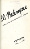 El Palenque, Fall Issue 1937